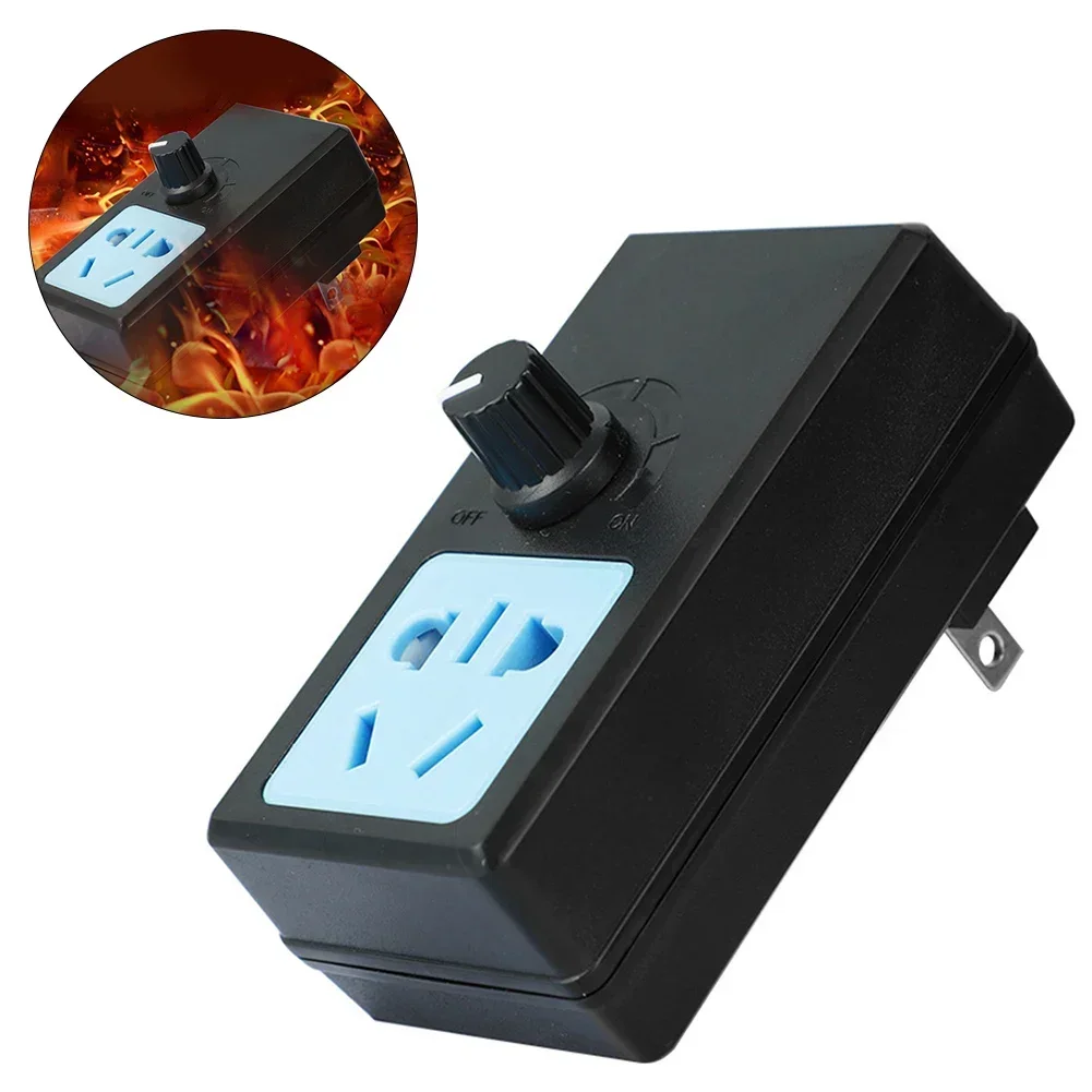 1pc 220V AC Motor Speed Regulator Electric Router Exhaust Fan Variable Voltage Regulator Switch Stepless Speed Regulation