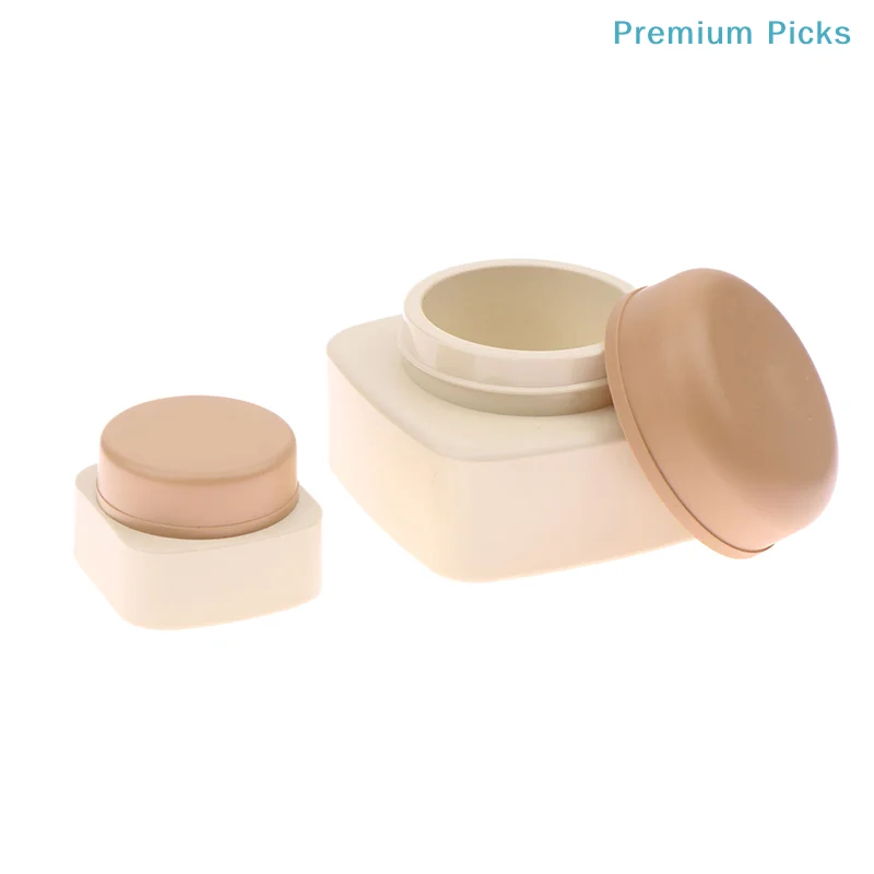5/20g Empty Plastic Nail Art Cosmetic Square Containers Jar Face Cream Pot Nail Gel Powder Box Makeup Lotion Tool Packaging - view 3