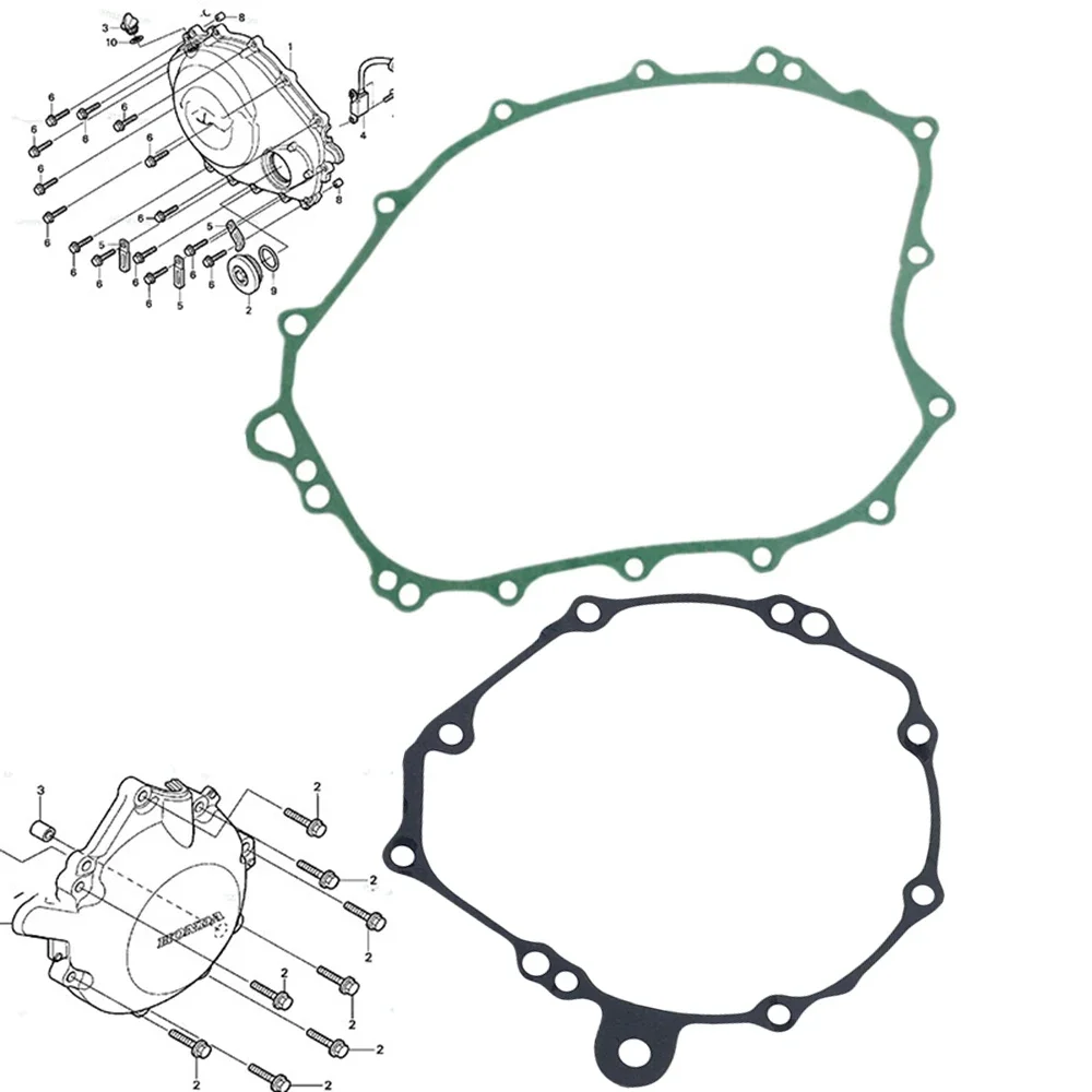 Motorcycle Crankcase Alternator Clutch Cover Gasket Kits For Honda CBR1000 RR CBR1000RR Fireblade 1000 2004 2005 2006 2007