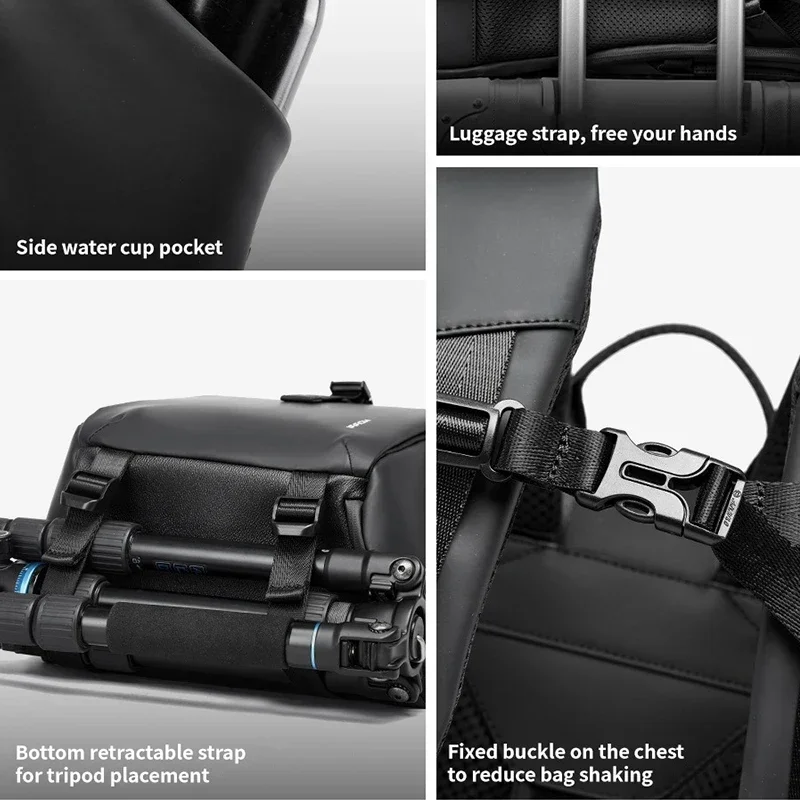 

Photography backpack DSLR camera bag backpack men multi-function drone travel photography bag computer backpack waterproof