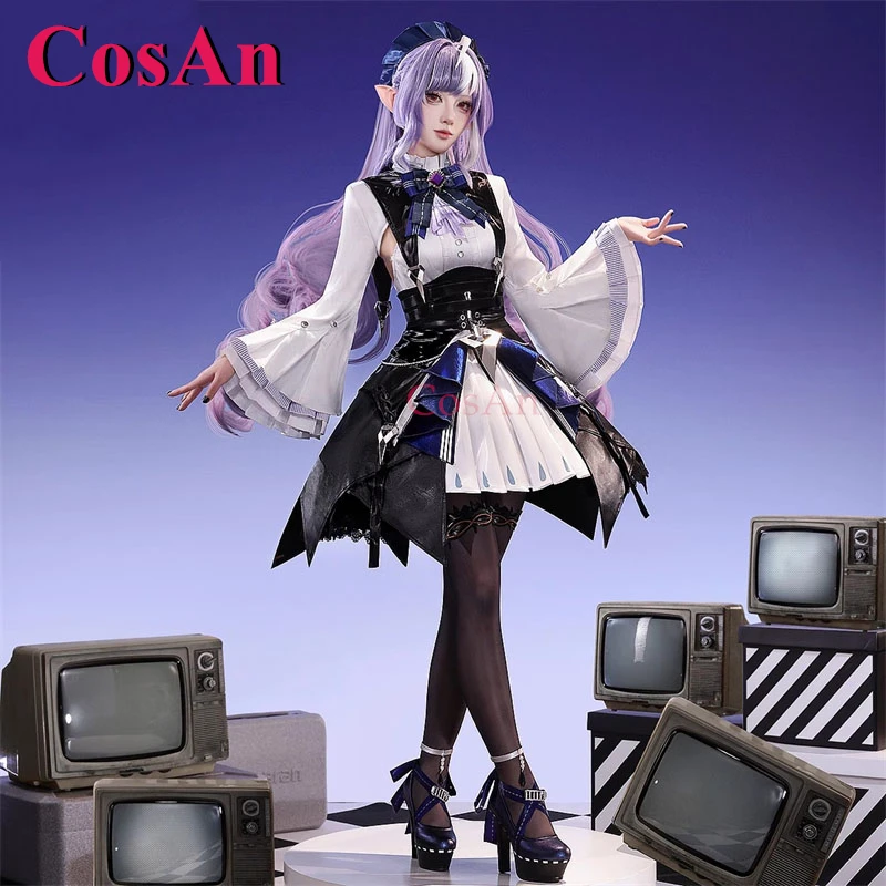 

CosAn Game Zenless Zone Zero Vivian Banshee Cosplay Costumes Gorgrous Elegant Combat Dress Halloween Party Role Play Clothing