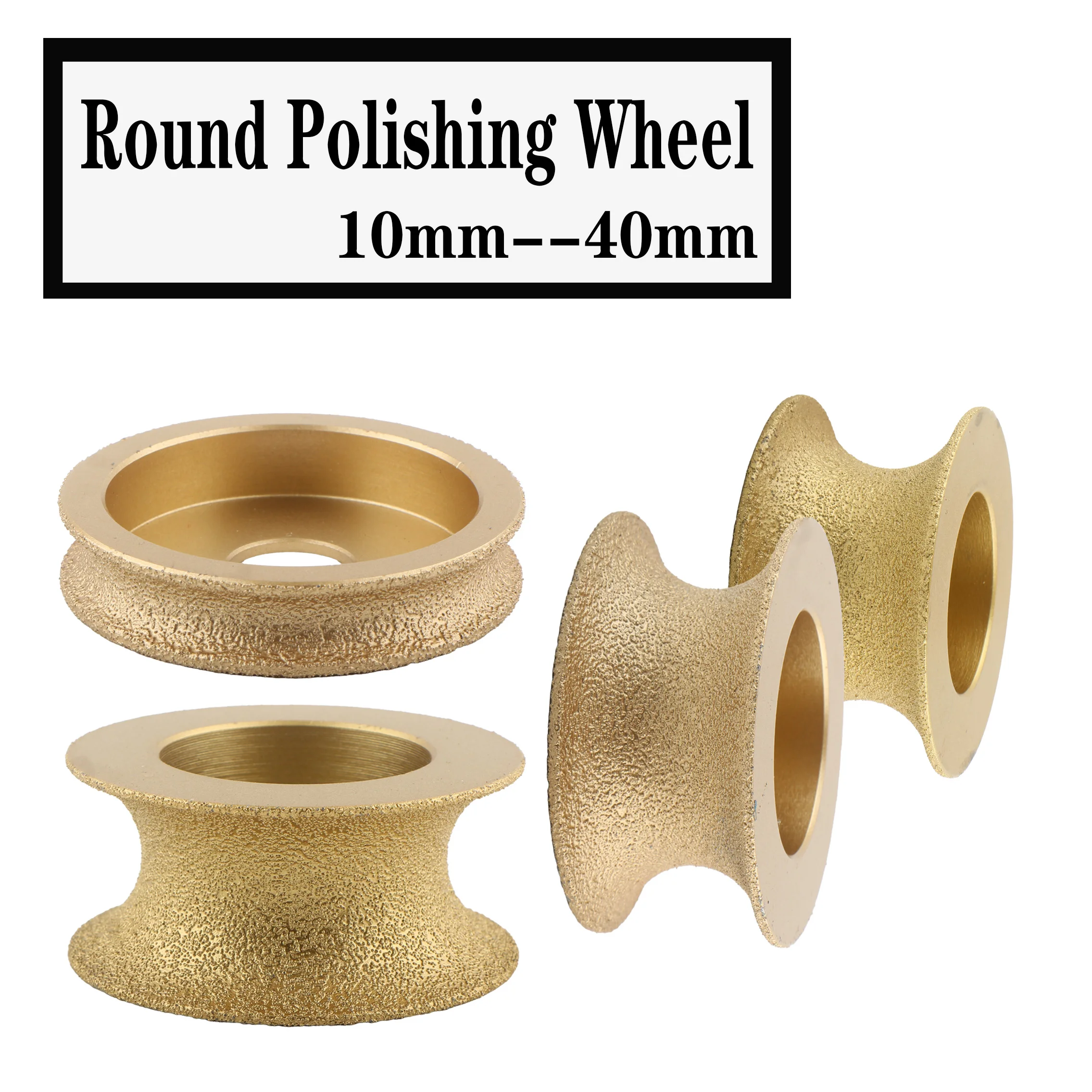 

Толщина 10-40 мм, сухая вакуумная пайка, алмазное круглое полировальное колесо для плитки, кварца, мрамора, гранита, камня, мрамора, формирование окантовки