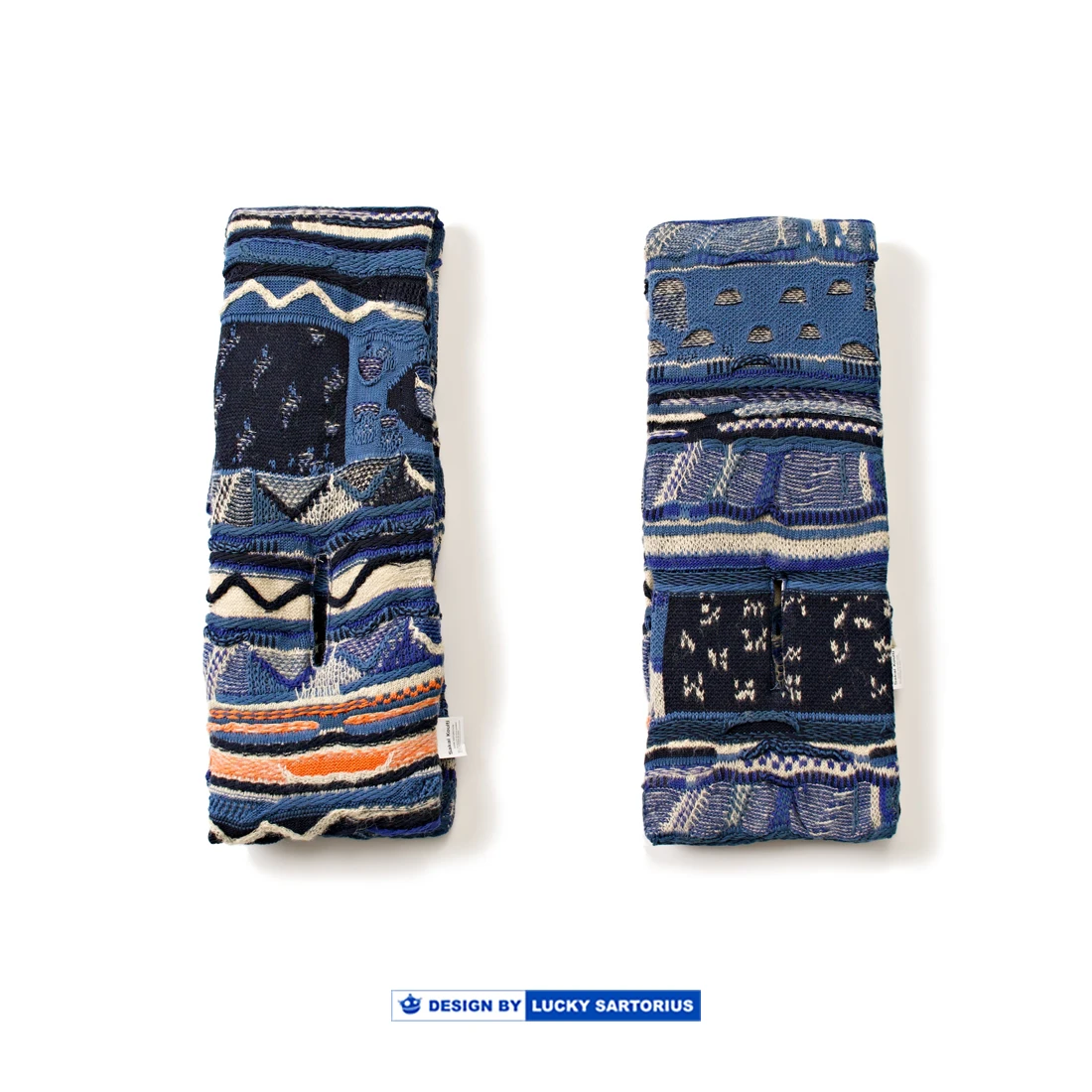 

Retro Japanese Sle Knitted Woolen Scarf Ne Warmer Du down Inner Warmth Men Women Rectangular Polyester Fiber Scarf