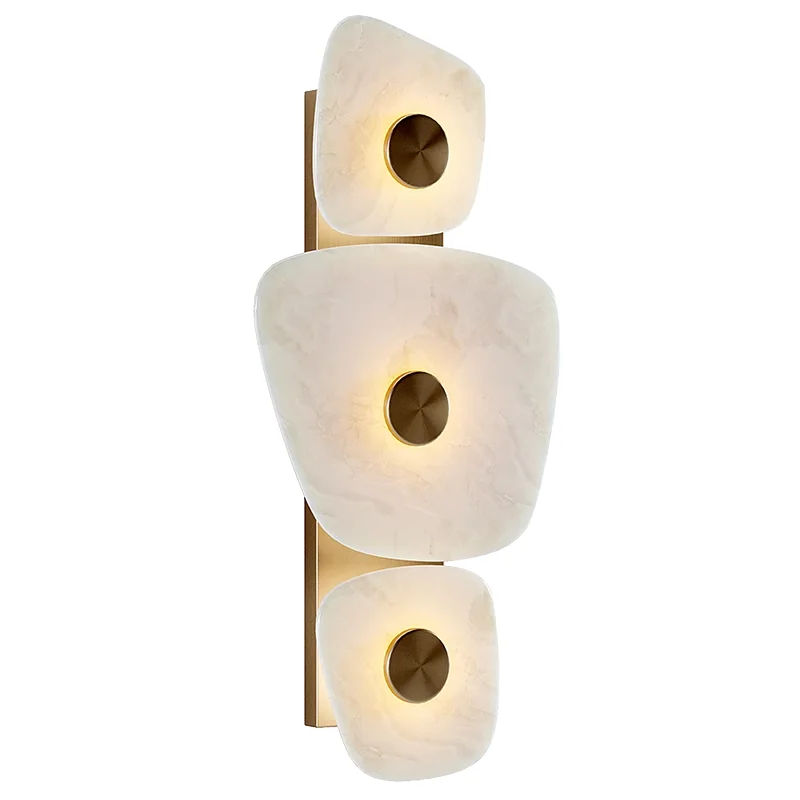 Modern Led Wall Sconce Lights for Bedroom Living Room Marble Decoration Lamp Background Lighting Hotel Hallway Aisle Bahtroom