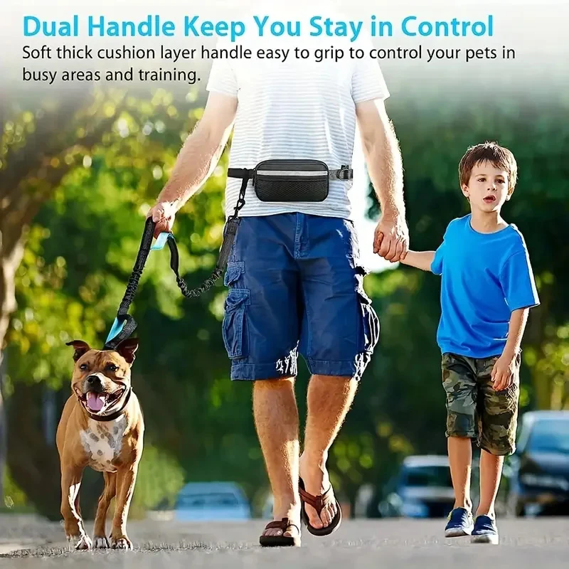 Free Dog Leash with Zipper Pou - огляд і ціна Running Gear Dog