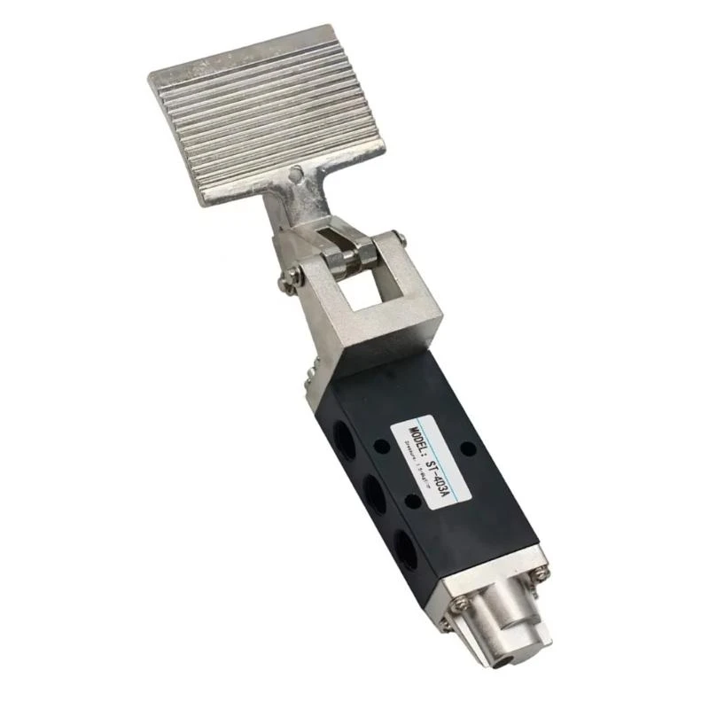 23GA Air Pneumatic Foot Pressure Controls Valves 2 Position 5 Way Air Controls Valves 1/4inch Pneumatic Foot Pedal Valves