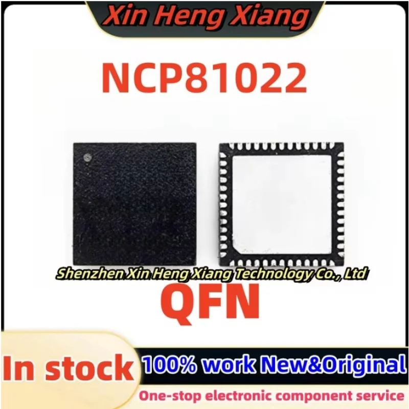 

100%New 5PCS NCP81022N NCP81022 NCP81022MNTWG QFN-52