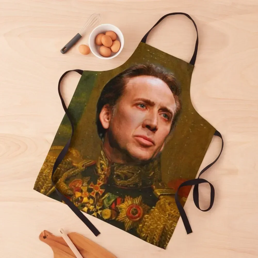 

Nicolas Cage - replaceface Apron japanese style Bib For Kitchen Apron