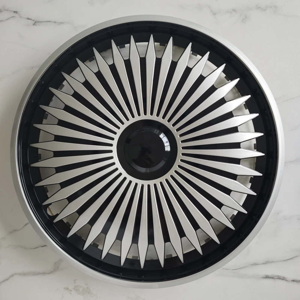 

4pcs/set 16 Inch Car Wheel Trim Cover for Steel Iron Rims, R16 Wheel Hub Cap Decorative ABS Plastic Wheel Cover