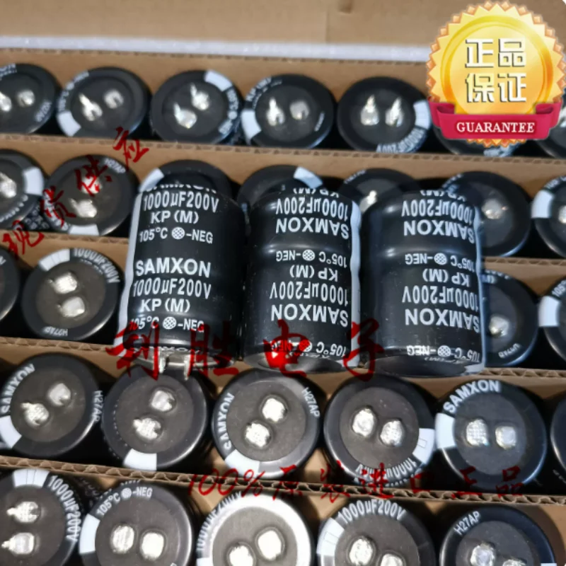 

10PCS-100PCS 1000UF 200V Taiwan Sanxin capacitor 200V1000UF 30 * 40 KP 105 degree three pin