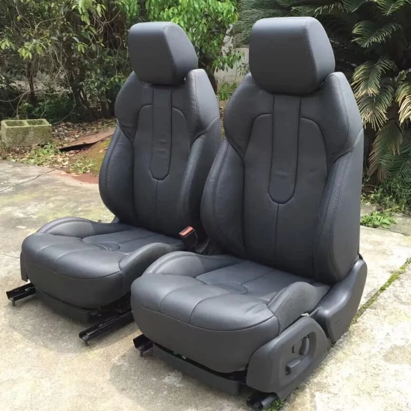 Suitable for Smart Fit Premium Leather Electric Car Seat 6-Way Power Adjustment Installation for All Cars SUVs Trucks