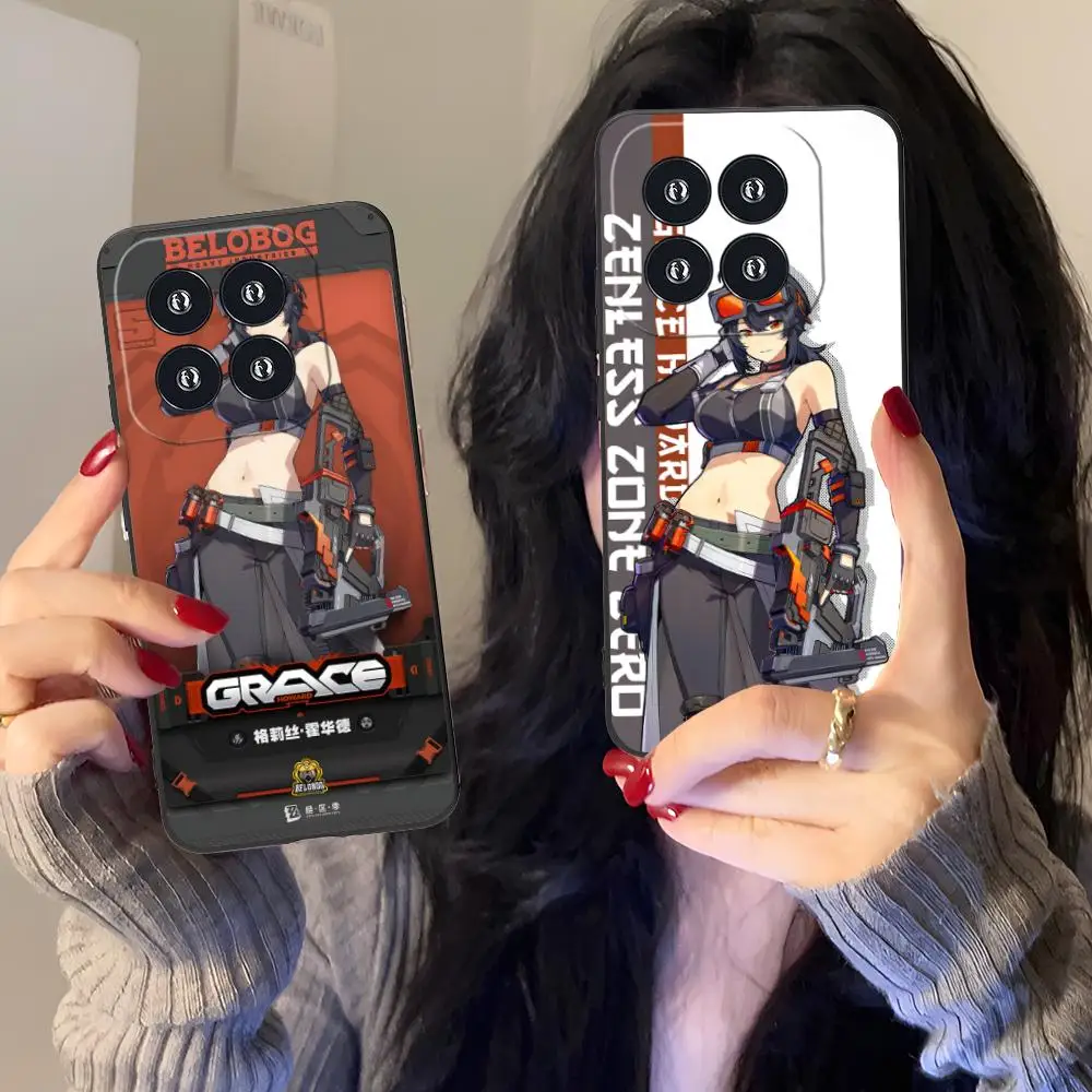 

ZZZ Grace Howard Phone Case for Xiaomi 15 14 13 12 Mi 11 T Ultra Lite Pro S X 5G Colour Printing Protective Cellphones Pretty