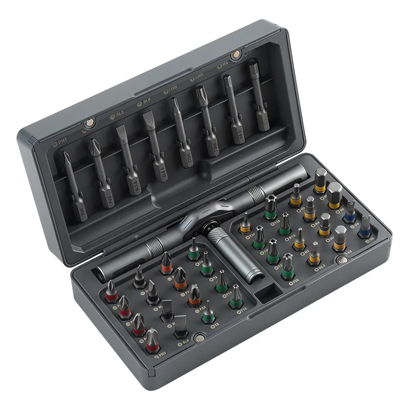 42-in-1 Ratchet Screwdriver, High Hardness Household Repair Wrench, Manual Screwdriver Set
