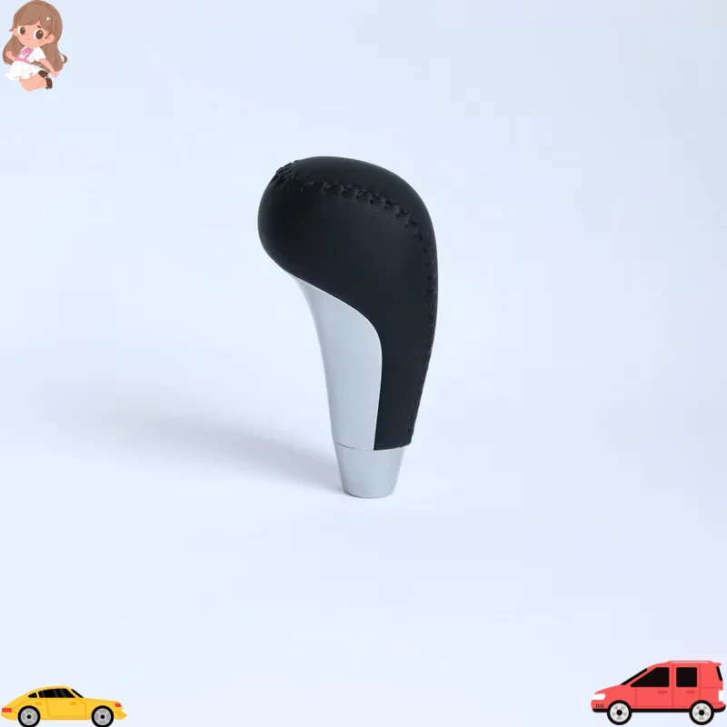 for Leather-Wrapped Gear Lever Shift Knob for Hyundai I35 Sorento 2009 Manual Transmission Parts Gear Head