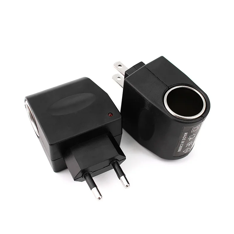 AC/DC Car Charger Adapter 220V TO 12V Car Cigarette Lighter Power Supply 12V 500MA Auto Car Accessories AC DC 220V 12 Volt