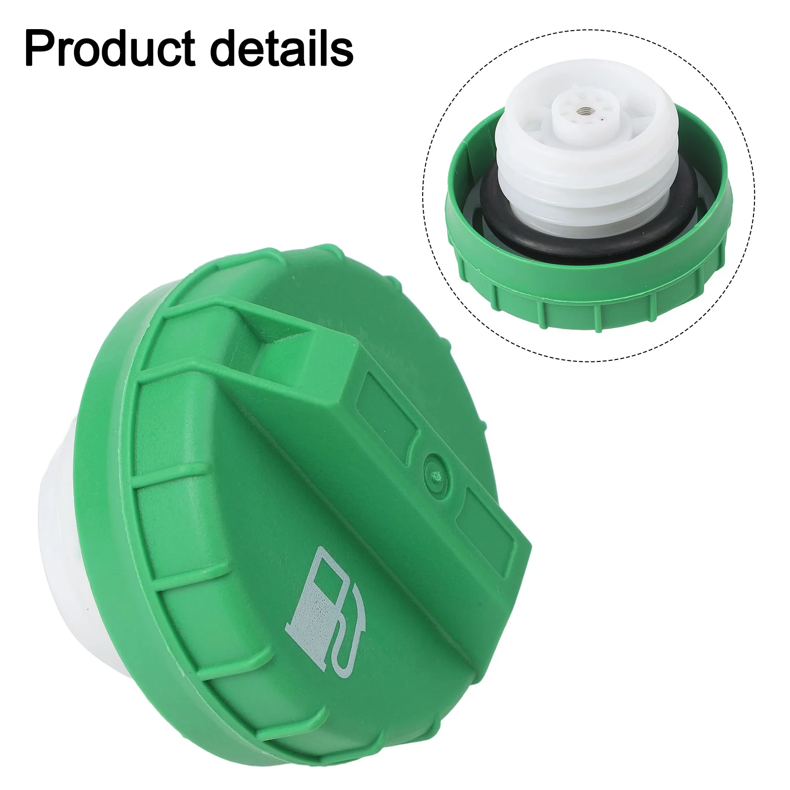 Diesel Fuel Cap 10830D Compatible with For Ford For F250 F350 for Super Duty 3L and For Chevrolet 6 6L Trucks Diesel