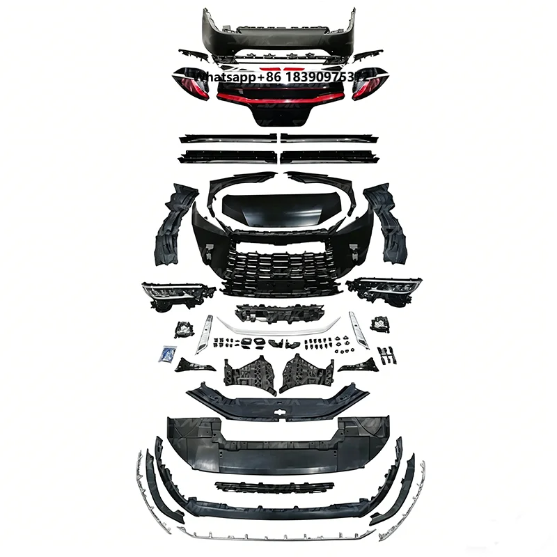 For M500 Style Full Facelift Body Kit Plug-and-Play for Alphard Vellfire 30 Series 2015-2022,