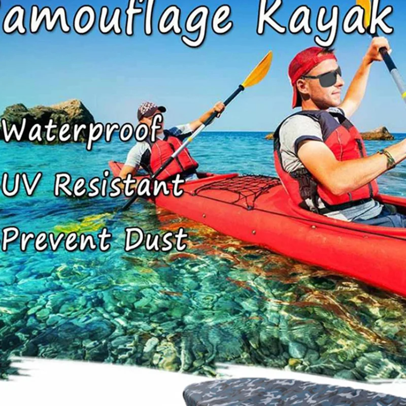 Universal Kayak Covers UV Protection Canoe Cover Waterproof Oxford Kayak Accessories Dust Cover