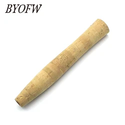 BYOFW 1 PC High Quality Pure Cork Fishing Rod Handle Pole Grip Split For DIY Building Part Replacement Outdoor Portable Tackle