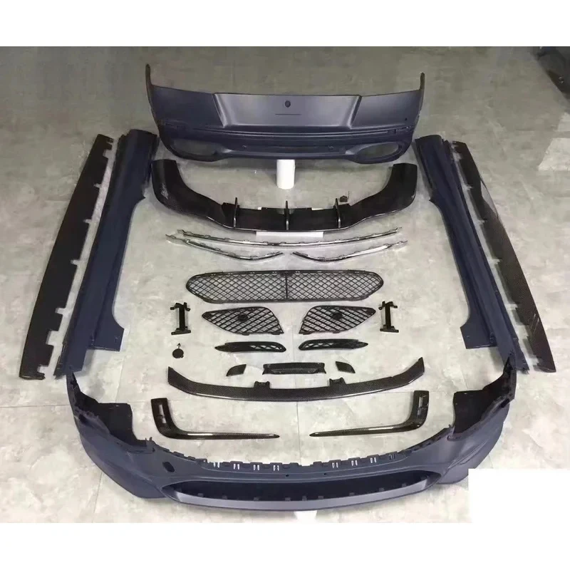 

Комплект обвесов Supersport для 16-19 GT с боковыми порогами, решеткой радиатора, передним и задним бамперами