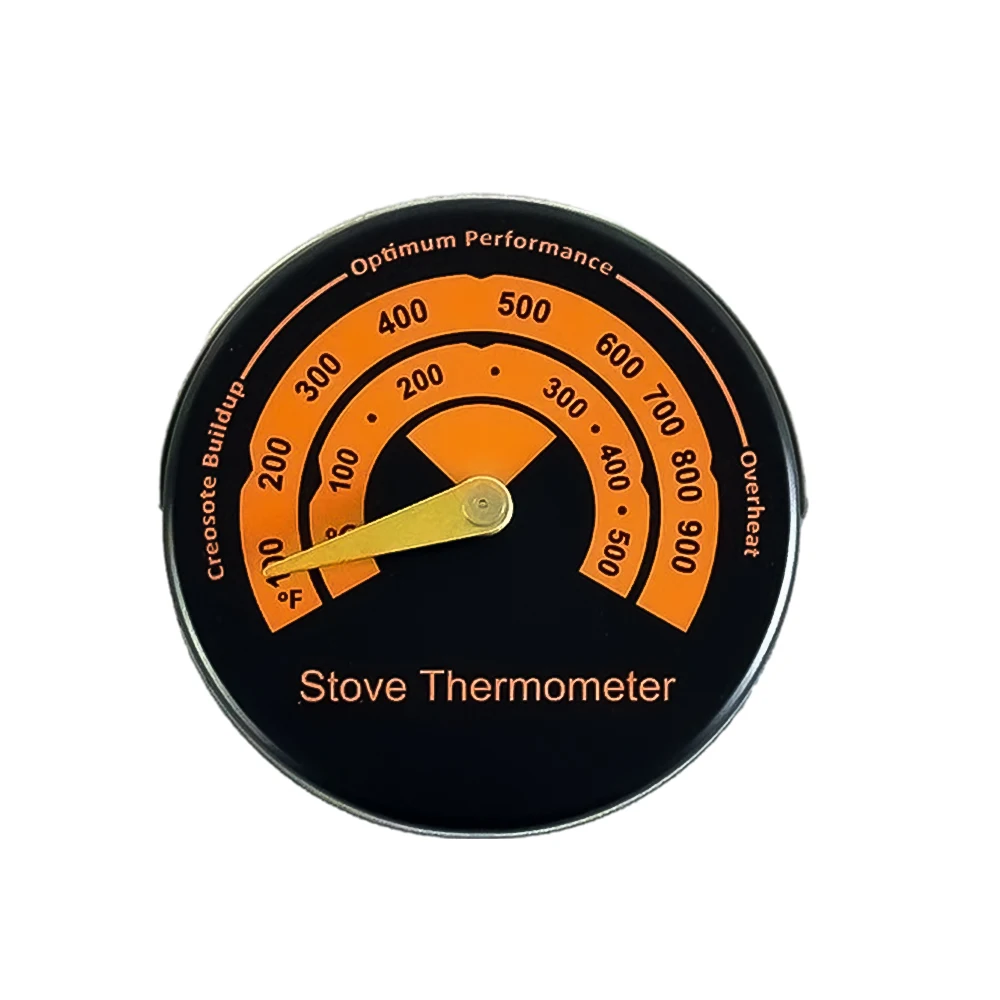 Termometr górny pieca na drewno Magnetyczny miernik temperatury pieca w piekarniku do spalania drewnem / gazu / pelletu / pieców 0-500 ° C/100-900 °