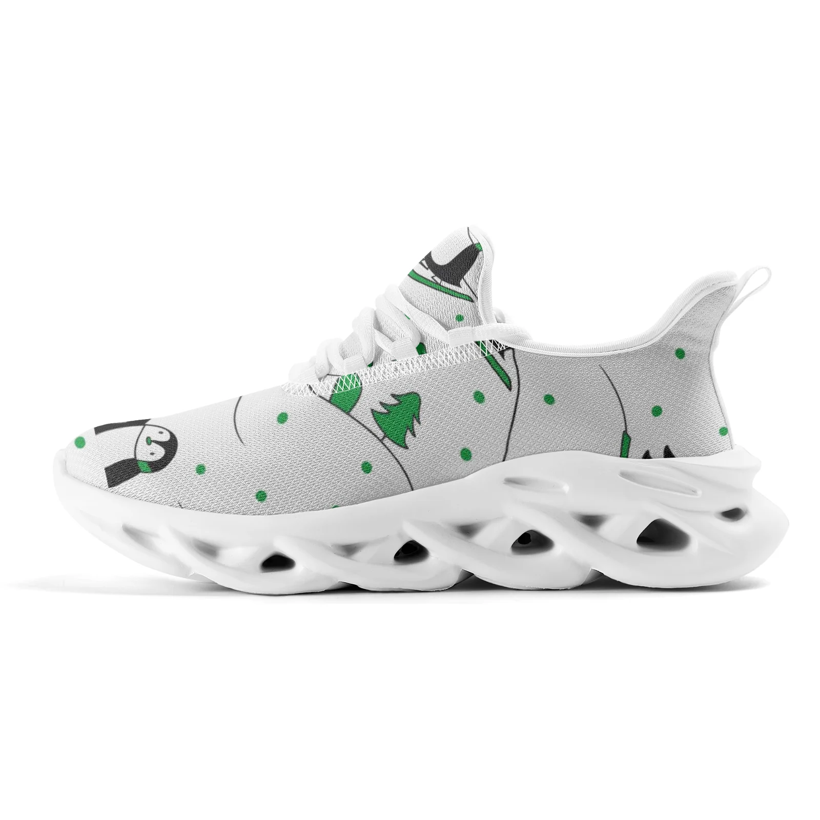 Chaussures personnalisées femmes espadrilles décontractées motif coloré imprime adolescent chaussures de course légères chaussures EUR36-48