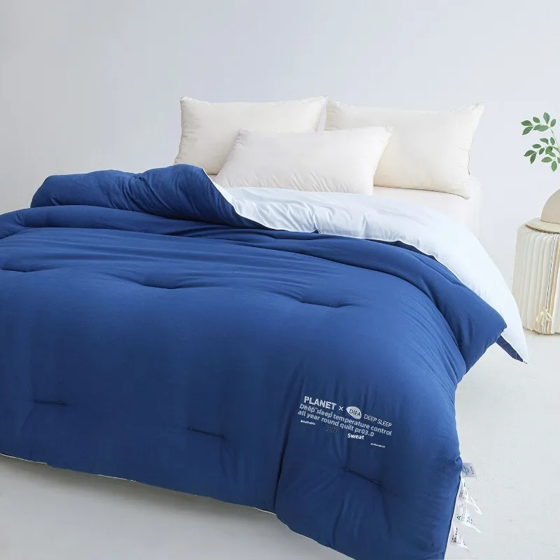 Deep Sleep Knit Quilt Single Double Spring Autumn Winter Warm Machine Washable Winter Quilt Thickened To Keep Warm