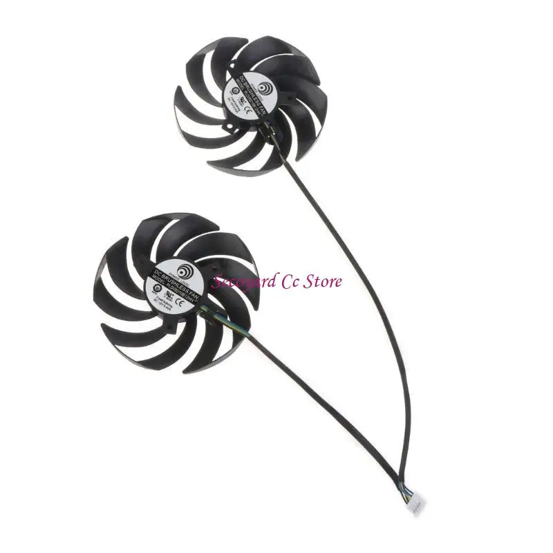 N3UC 90mm PLD09210S12HH PLD09210B12HH DC12V Cooler Fan Replacement For MSI Radeon RX 6800 6900 XT 6800XT 6900XT Graphics Card