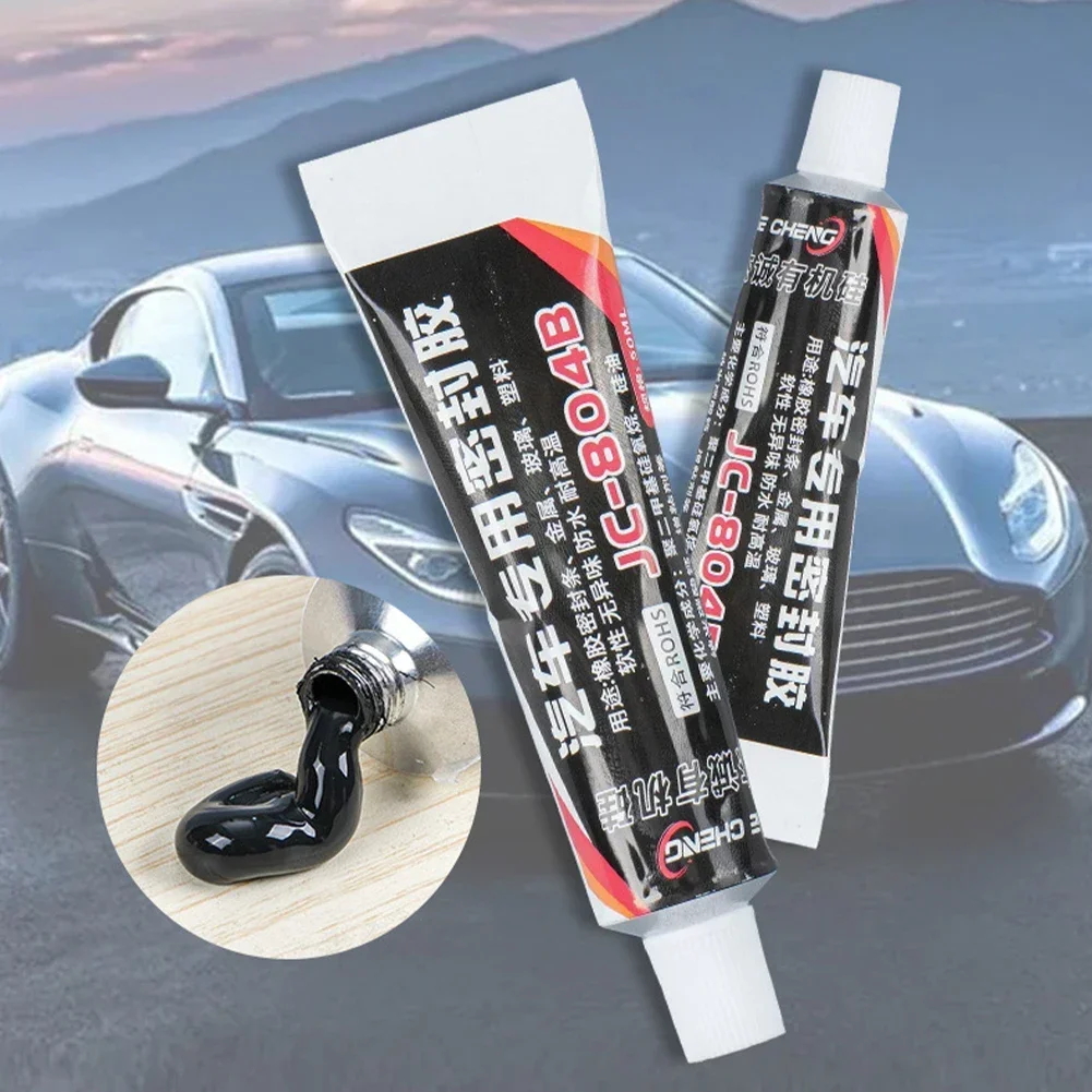 Car Windshield Sealant Black High Temperature Window Sealant Glue Waterproof Sealing Glue for Car Body Repair 50/100ml