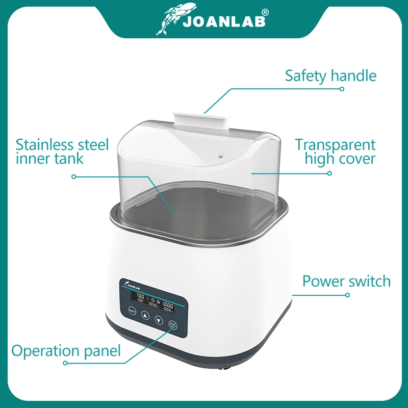 JOANLAB Water Bath With Magnetic Stirrer Digital Display Thermostatic Heat Collection Magnetic Stirrer Laboratory WBS-6Pro