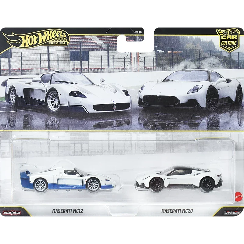 Hot Wheels Premium 2026 Car Culture 2-Packs Hotwheels Children Toys Maserati Corvette Dodge Toyota 1:64 Car Model Kids Toys Gift