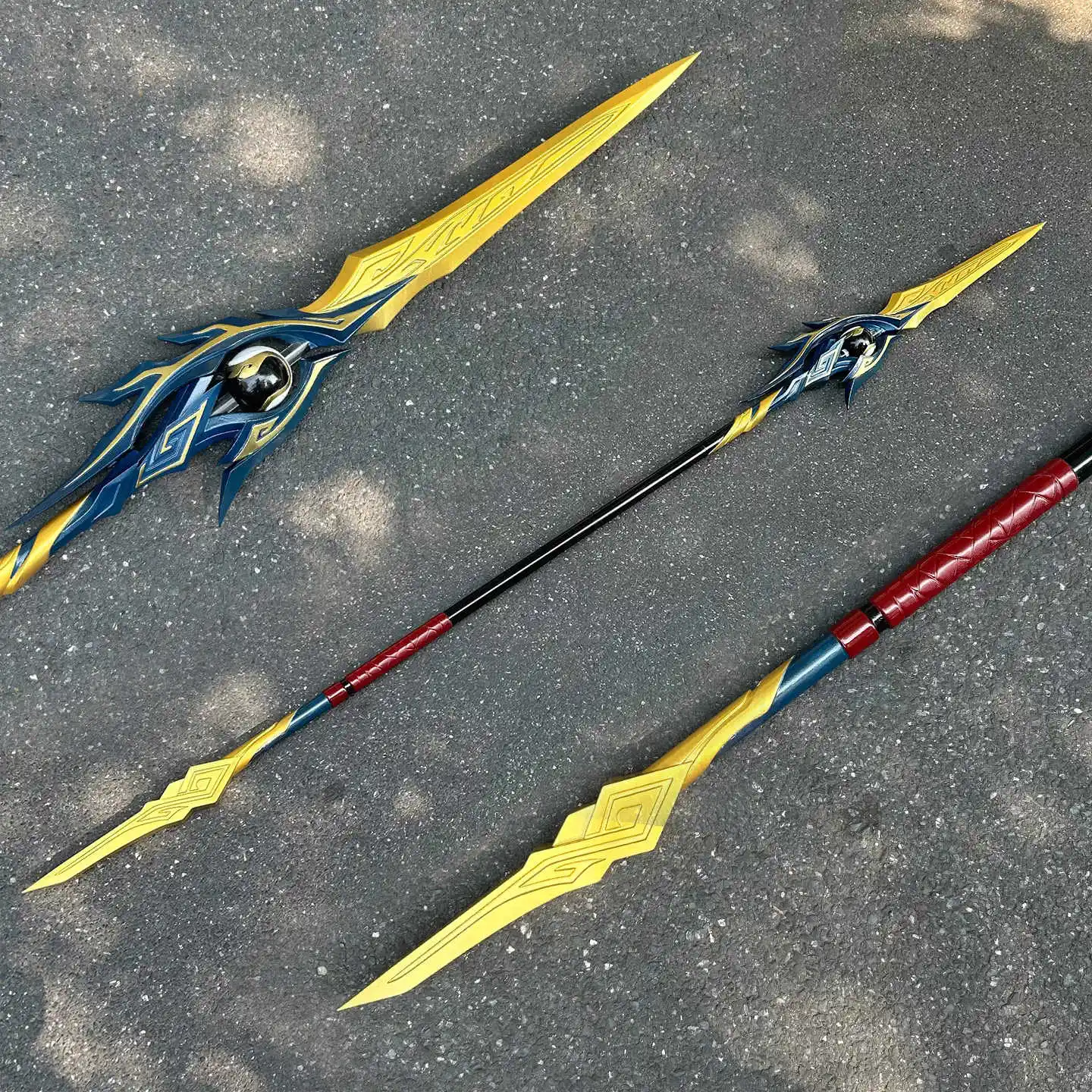 

PU Spear Length 200cm New Danheng Permansor Terrae Cosplay Weapons Game Honkai: Star Rail Halloween Clothing Prop