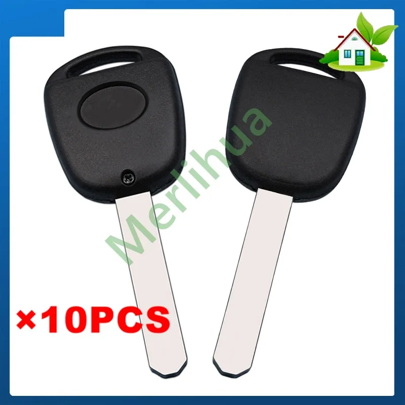 FOR Great Wall Haval H6 Spare Straight Rubber Grip Key Shell, Replacement Key Housing With Chip Slot For Car Mechanical Key