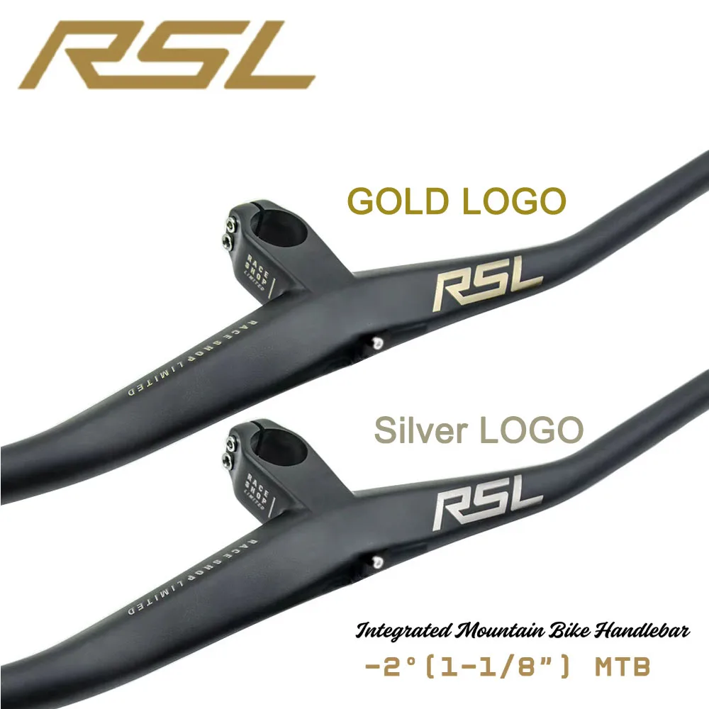 

T1000 Carbon MTB BIKE Handlebar for Integrated BMX 28.6mm Handlebar For RSL LOGO BICYCLE PARTS