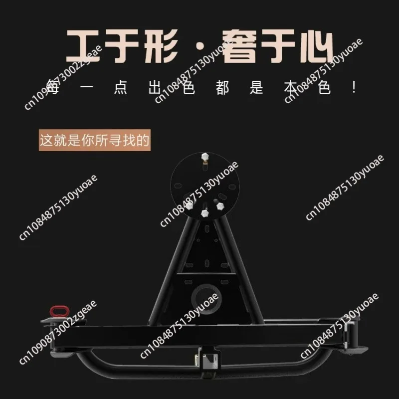 Trailer bar spare tire rack universal square mouth spare tire rack single wheel / double wheel bracket 14-20 inch spare tire rac