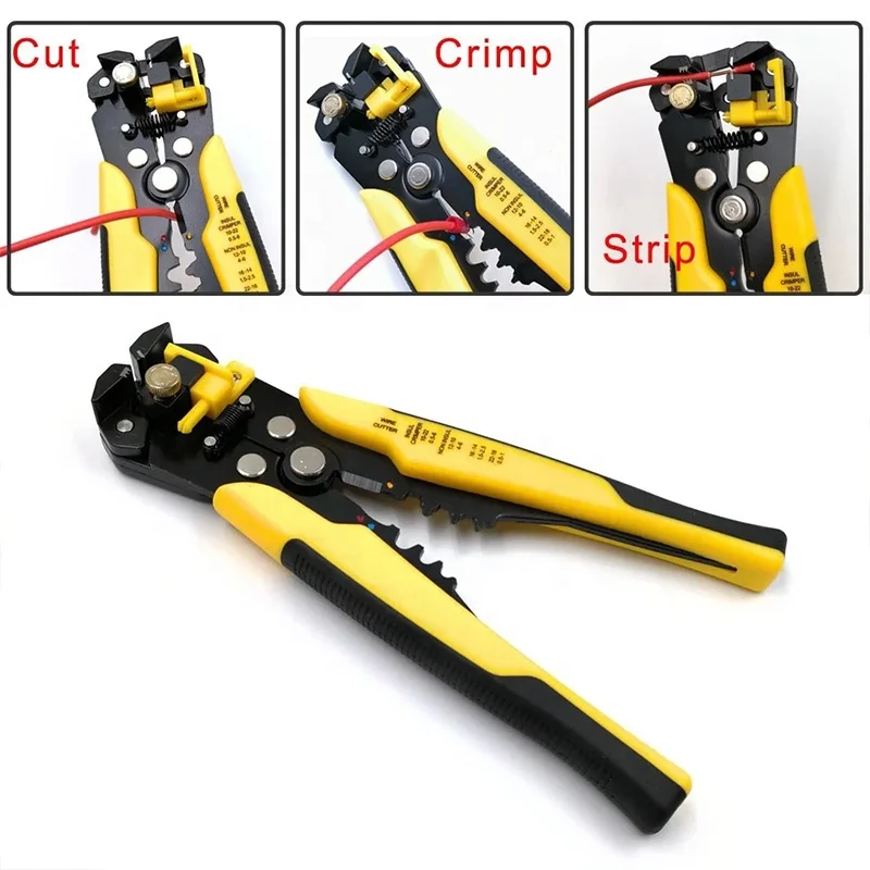 ZC1-Multifunctional Hydraulic Tools Adjustable Automatic Wire Stripper and Crimping Pliers Terminal Hand Tool