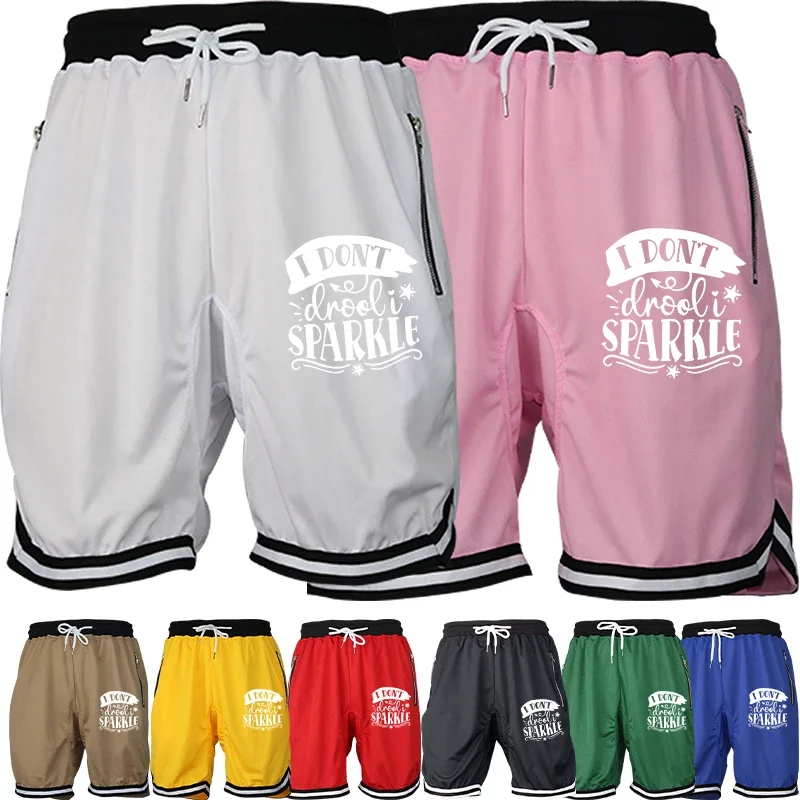 

Фитнес-спортивные мужские летние повседневные баскетбольные сетчатые дышащие свободные модные спортивные штаны в стиле хип-хоп, шорты