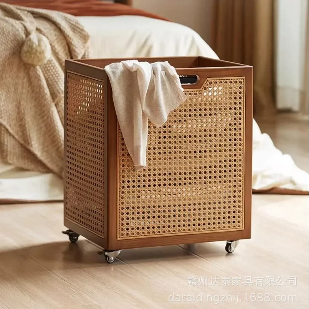 household dirty clothes basket, clothes storage plush doll storage basket, high value light luxury laundry basket