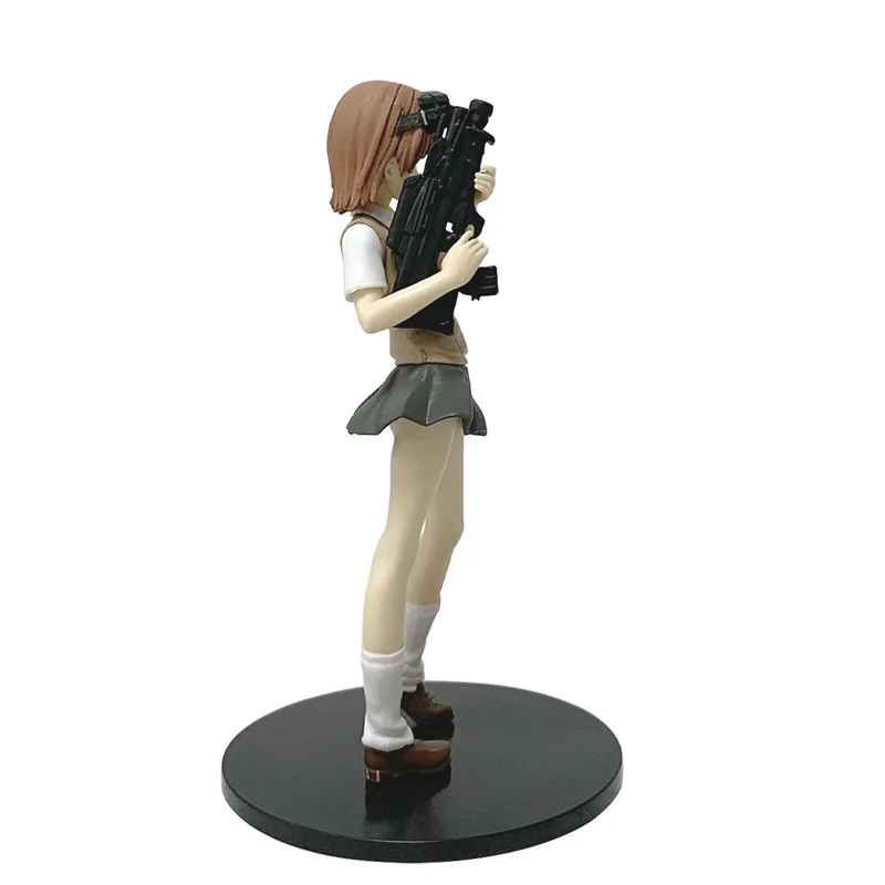 Scientific Railgun Misaka Sisters Anime Girl Figure Model Statue Collection Desktop Decoration Ornament Toys Gift