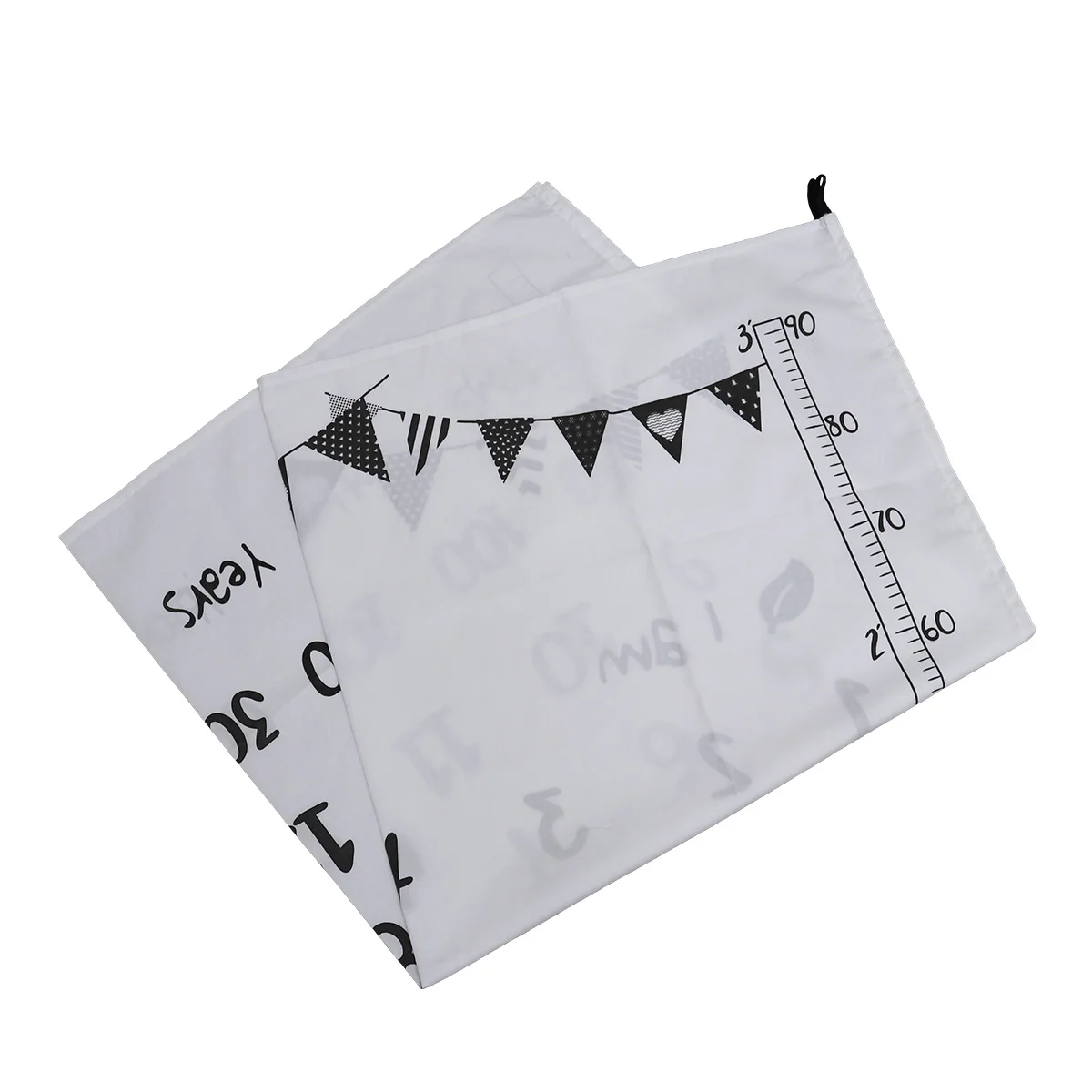 

Photography Blanket Baby Milestone Photo Props for Newborn Boy Girl Soft Swaddle Baby Shower Gift Monthly Background