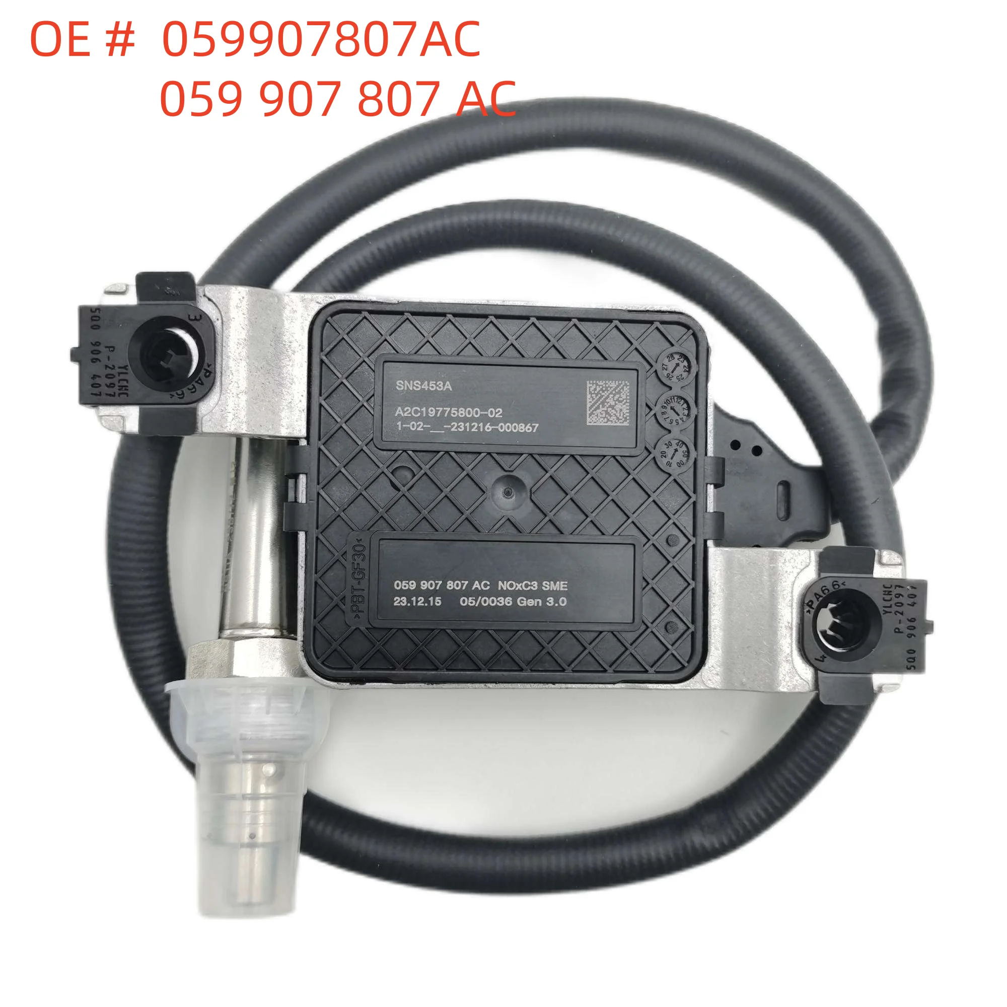 

High quality Brand New 059907807AC 059 907 807 AC SNS453A Supply Nitrogen Oxide Oxygen NOx Sensor FOR vw
