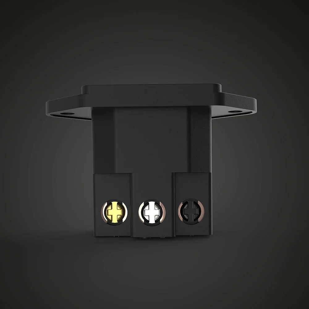 Viborg VI-06BC 오디오 등급 퓨어 레드 구리 IEC 인렛 소켓 플러그 잭