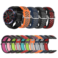 Breathable Silicone Strap For Zeblaze Stratos Beyond GPS Smart Watch Band Quick Release Bracelets For Zeblaze NEO THOR 5 6 Pro