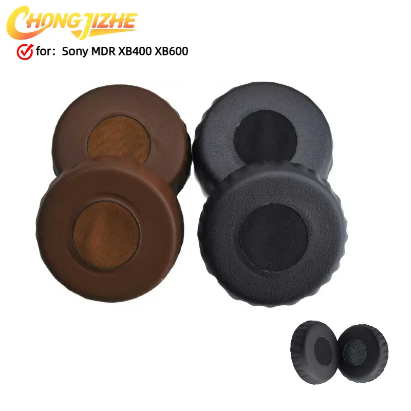 

CHONGJIZHE Replacement Earpads Memory Foam Ear Cushion Cover For Sony MDR XB400 XB600 Gaming Headset Earmuffs Ear Pads