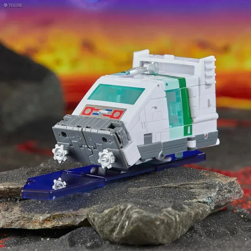 Em estoque hasbro transformadores legado origem unida wheeljack voyager classe figura de ação robô anime modelo brinquedos crianças presentes