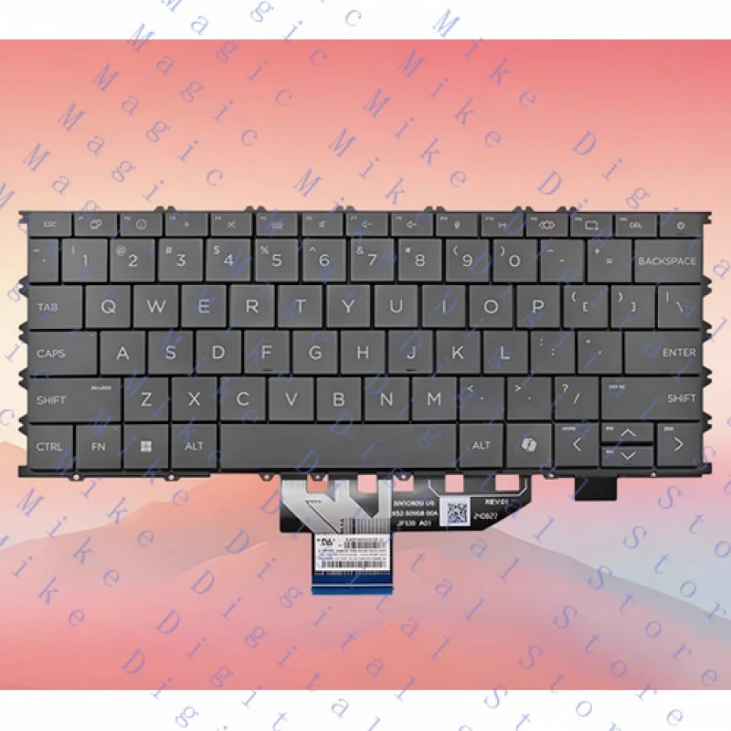 

H новая клавиатура для HP OmniBook X BOOK X14 TPN-W164 14-fm0000TU, серая