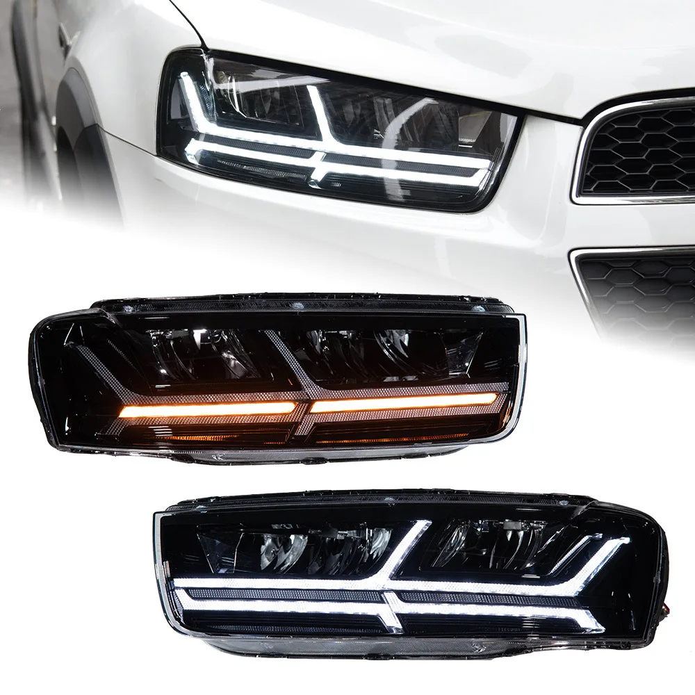 Car Headlights for 12-18 Chevrolet Captiva, Daytime Running Lights, Sequential Turn Signal, Upgrade Kit