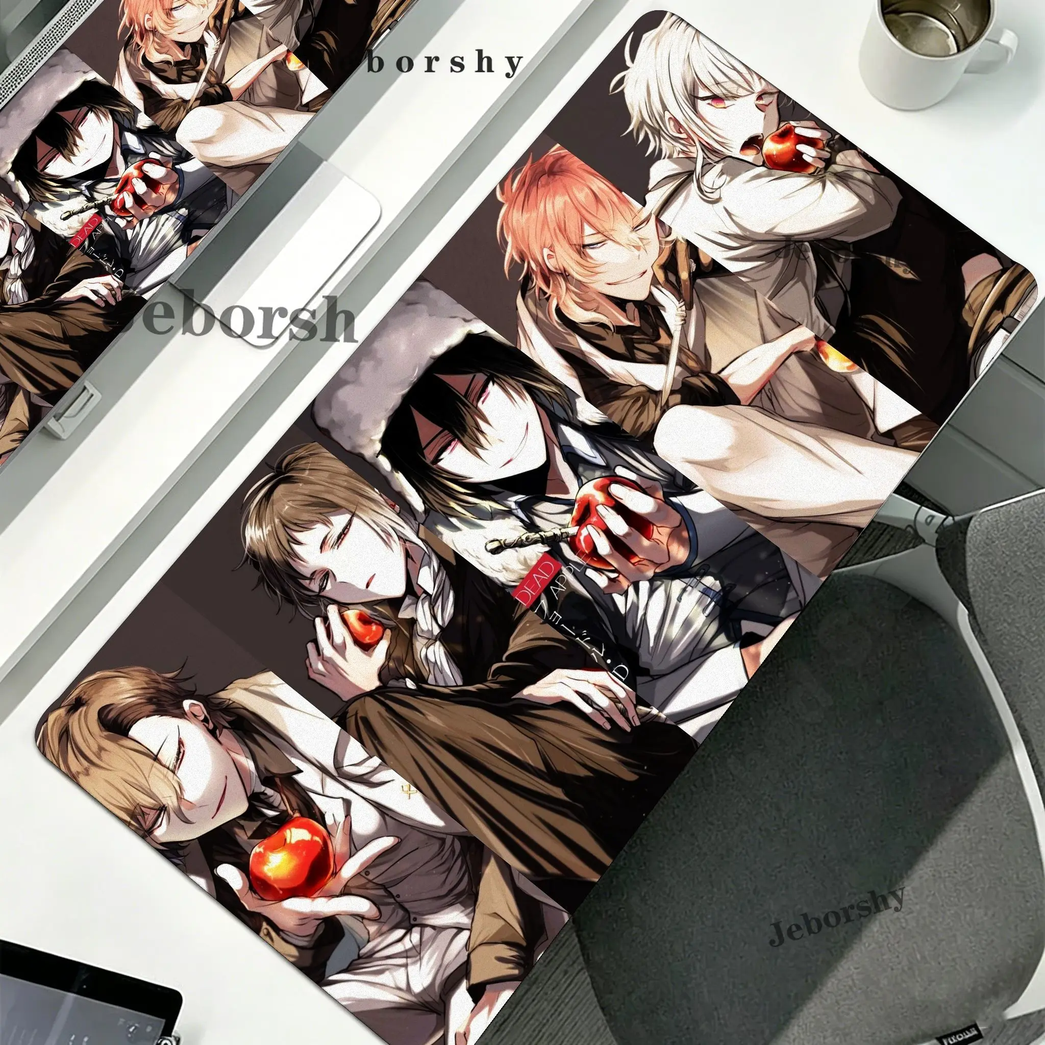 Anime Mystery B-Bungo Stray Dogs Mouse Pad Mousepad Large Gaming LockEdge Thickened PC Table Desk Mat