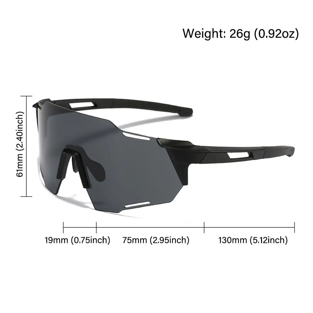 Trendy UV Protection Sports Sunglasses ATV MTB BMX Windproof Sports Glasses Off-Road Motorcycle Bike Eyewear for Women & Men