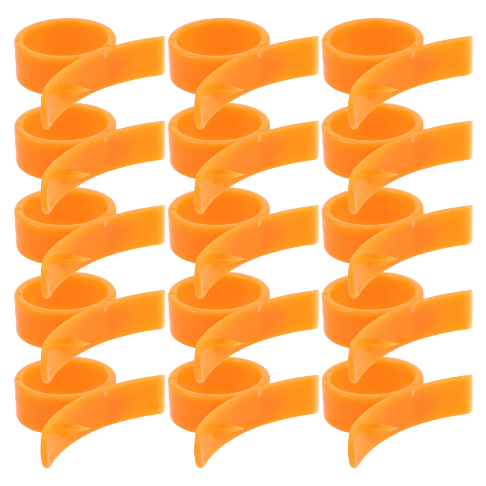 

16Pcs Ergonomic Plastic Orange Peeler for Citrus Fruits Easy Grip and Use in Kitchen Multifunctional Peeling Gadget